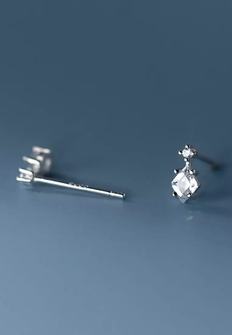 925 Silver Zircon Earrings JW AR-M04007