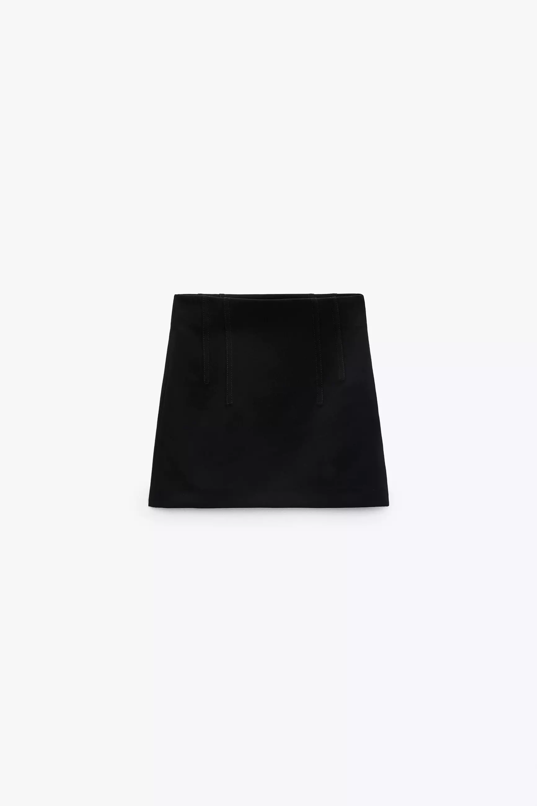 BOX PLEAT MIDI SKIRT ZW COLLECTION - Black