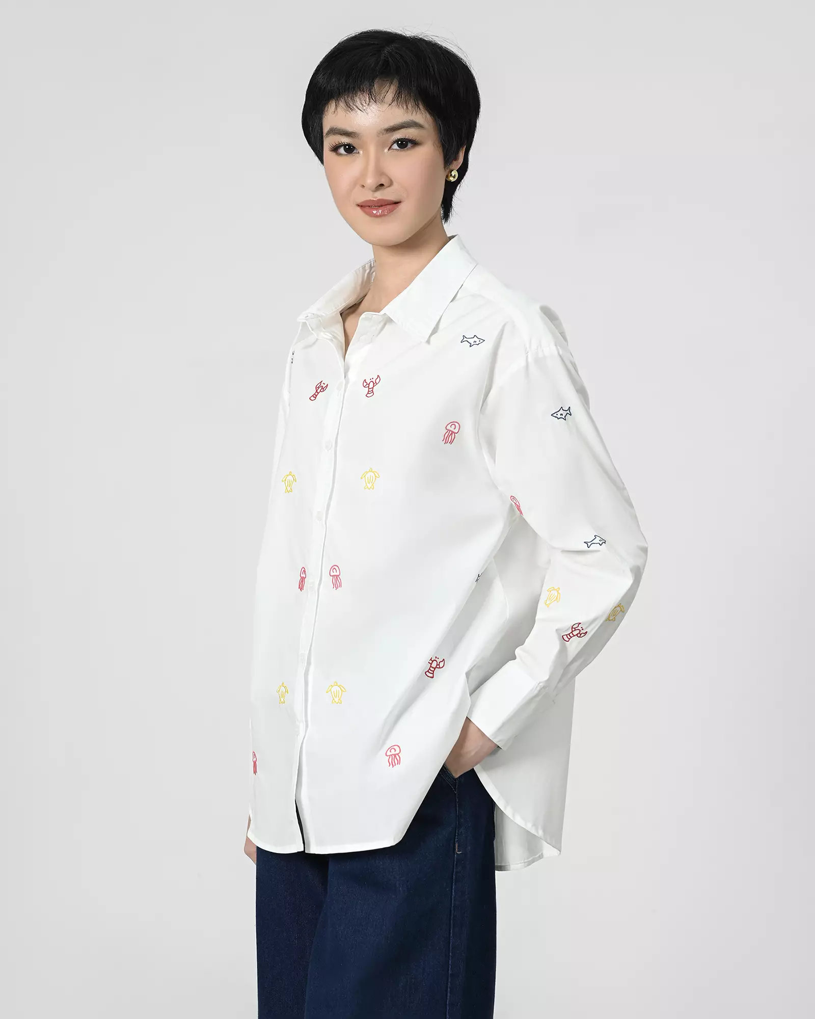 Geulis.id COVE SHIRT - BROKENWHITE