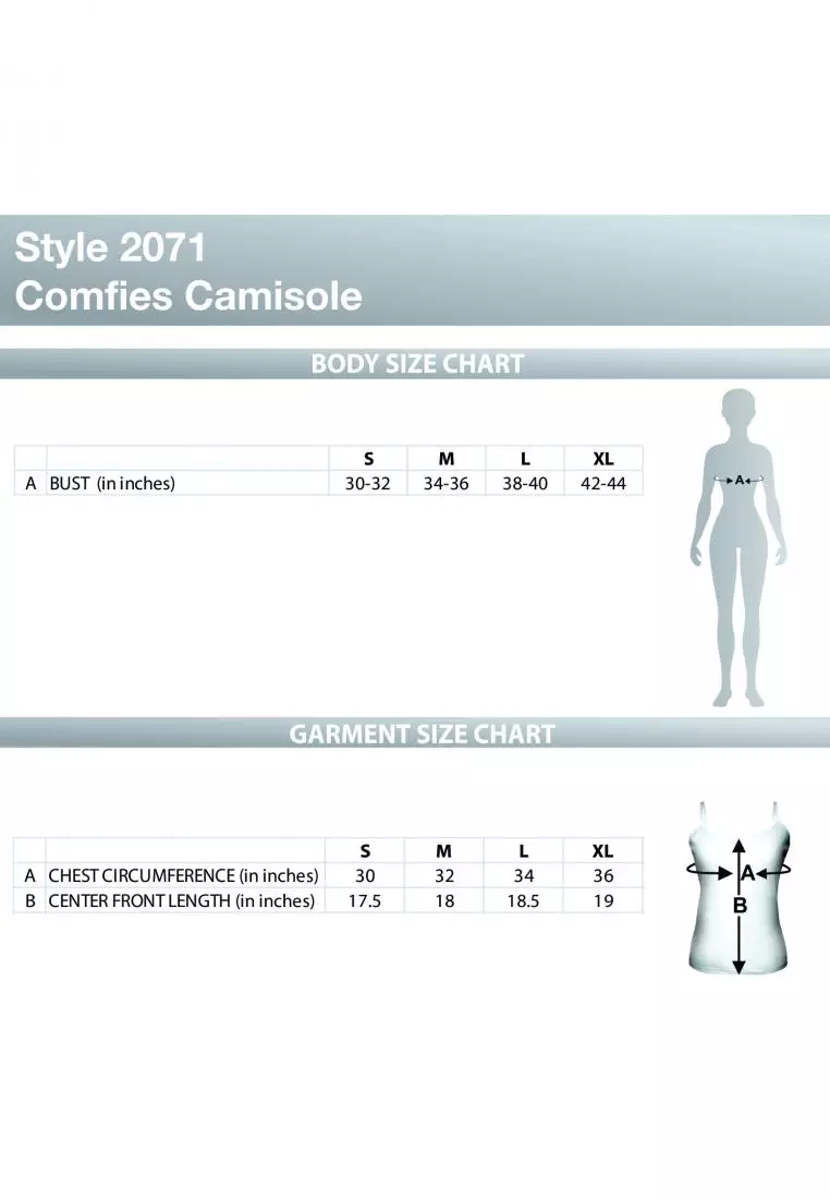 Comfies Camisole with Adjustable Straps