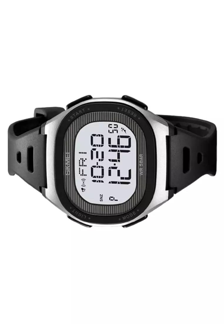 Jam Tangan Digital Pria SKMEI 2189 Fashion Water Resist ORIGINAL - Silver