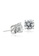 Chomel silver Cubic Zirconia Solitaire Stud Earring CH795AC56DZBSG_2