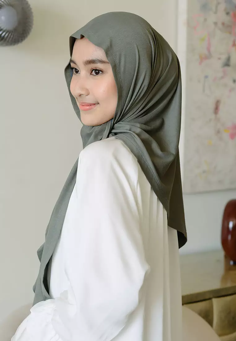 Tana Square Smoke Green