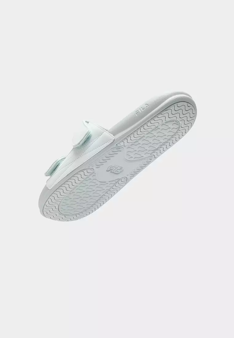 FILA CORE FASHION DRIFTER 2 WOMEN Women Slippers (Black / White / Grey)