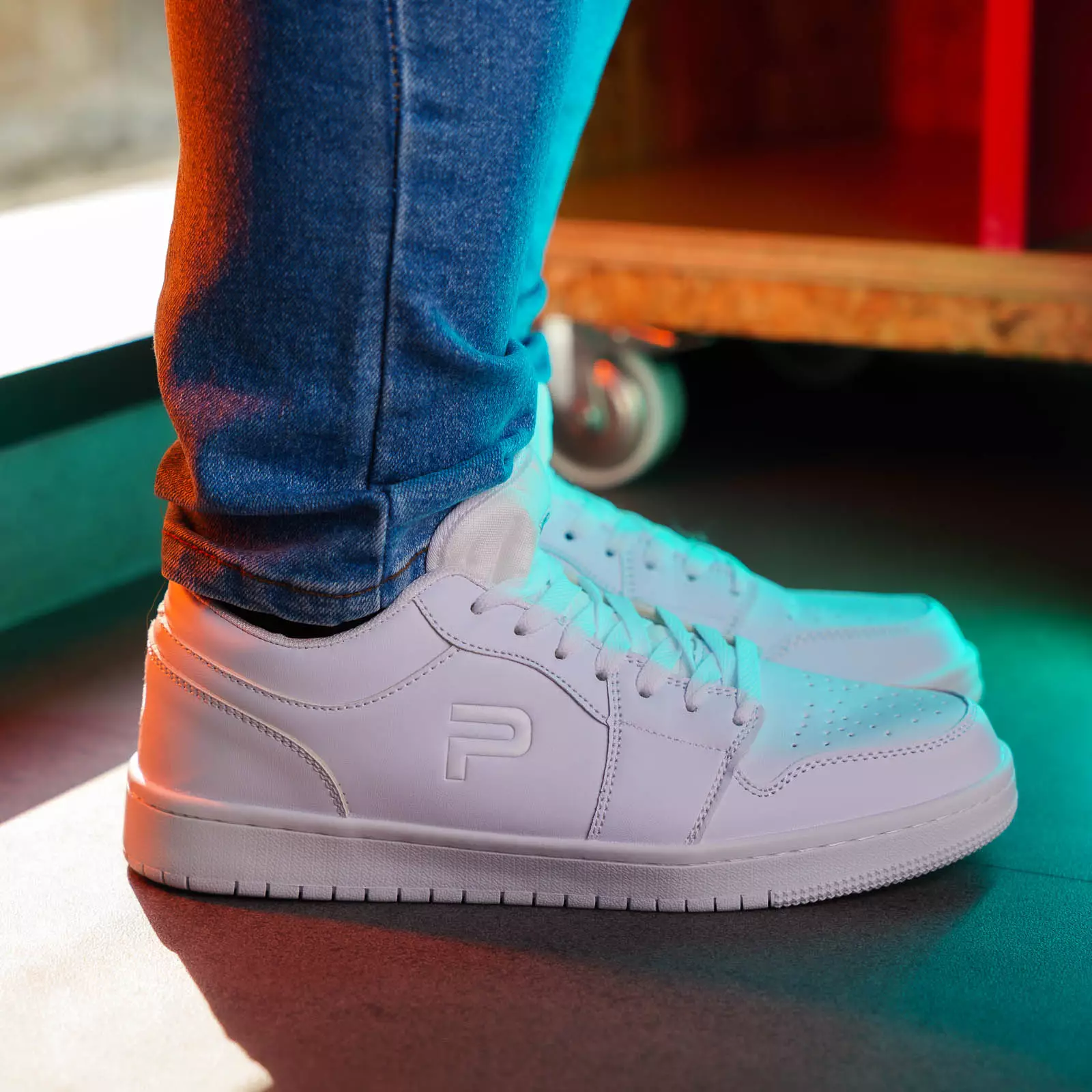 PAULMAY - Sepatu Sneakers Pria Boston - White