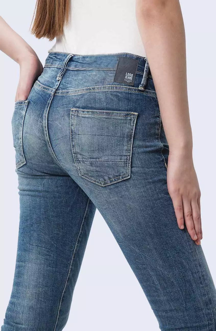 Skinny H3 Series Light Blue With Handmade