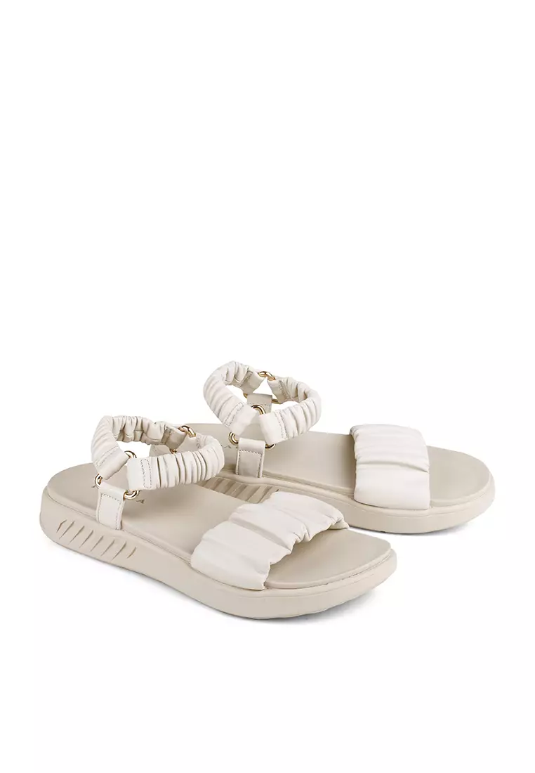 Malfa Sporty Sandals Cream