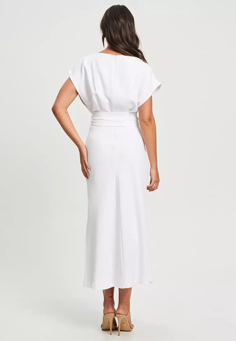Buy Tussah Dina Midi Dress 2024 Online | ZALORA Singapore