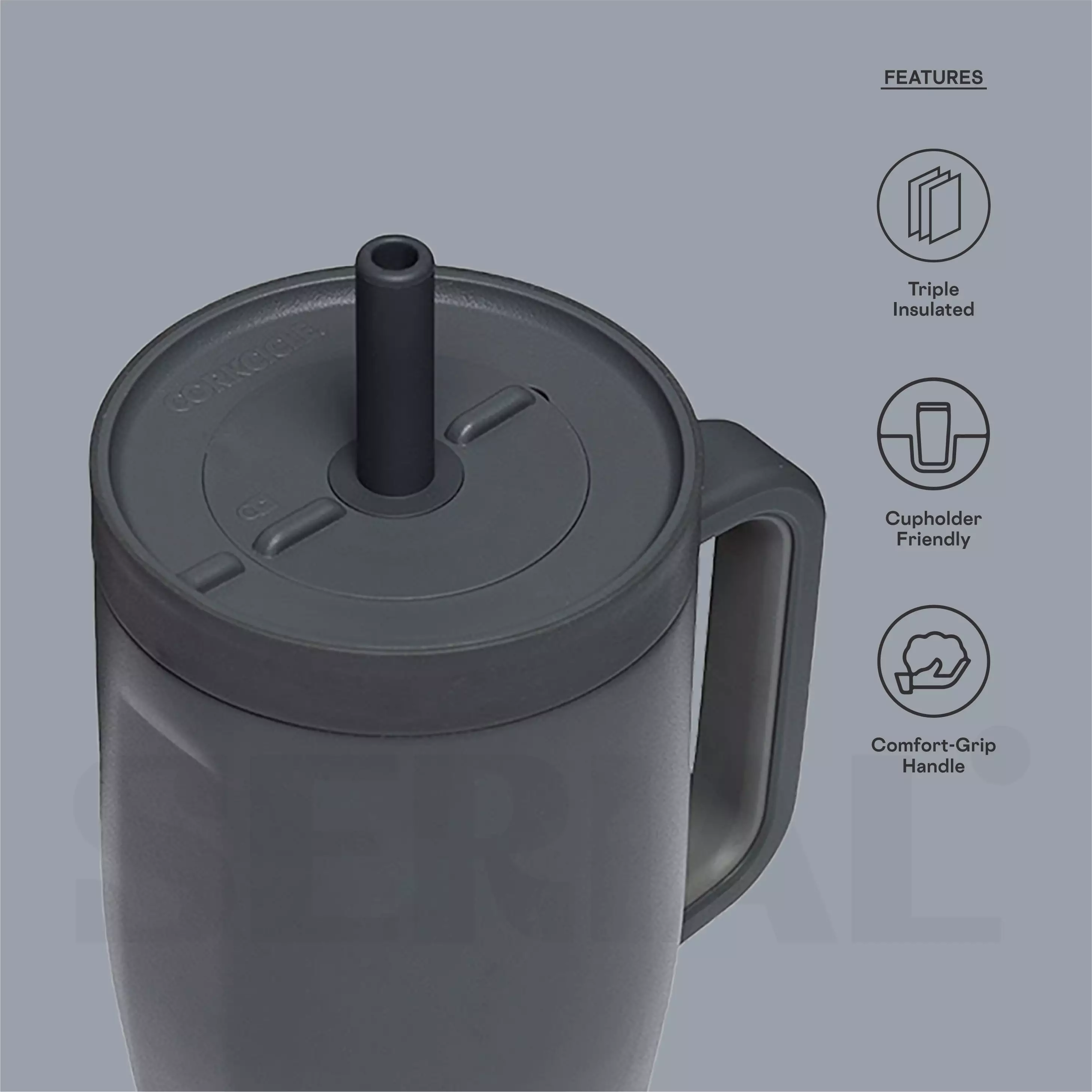 CORKCICLE Leakproof Cruiser 22oz - Flint