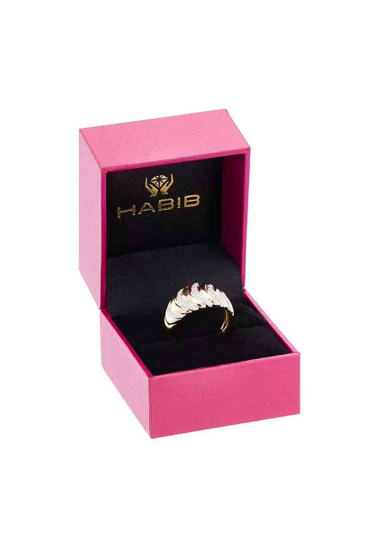 HABIB Diamond Ring in 750/18K Yellow Gold 274560226