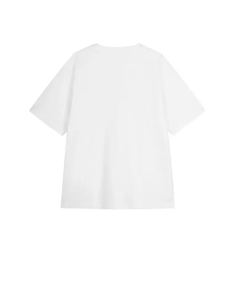 Loose Fit Printed Short Sleeve T-Shirt