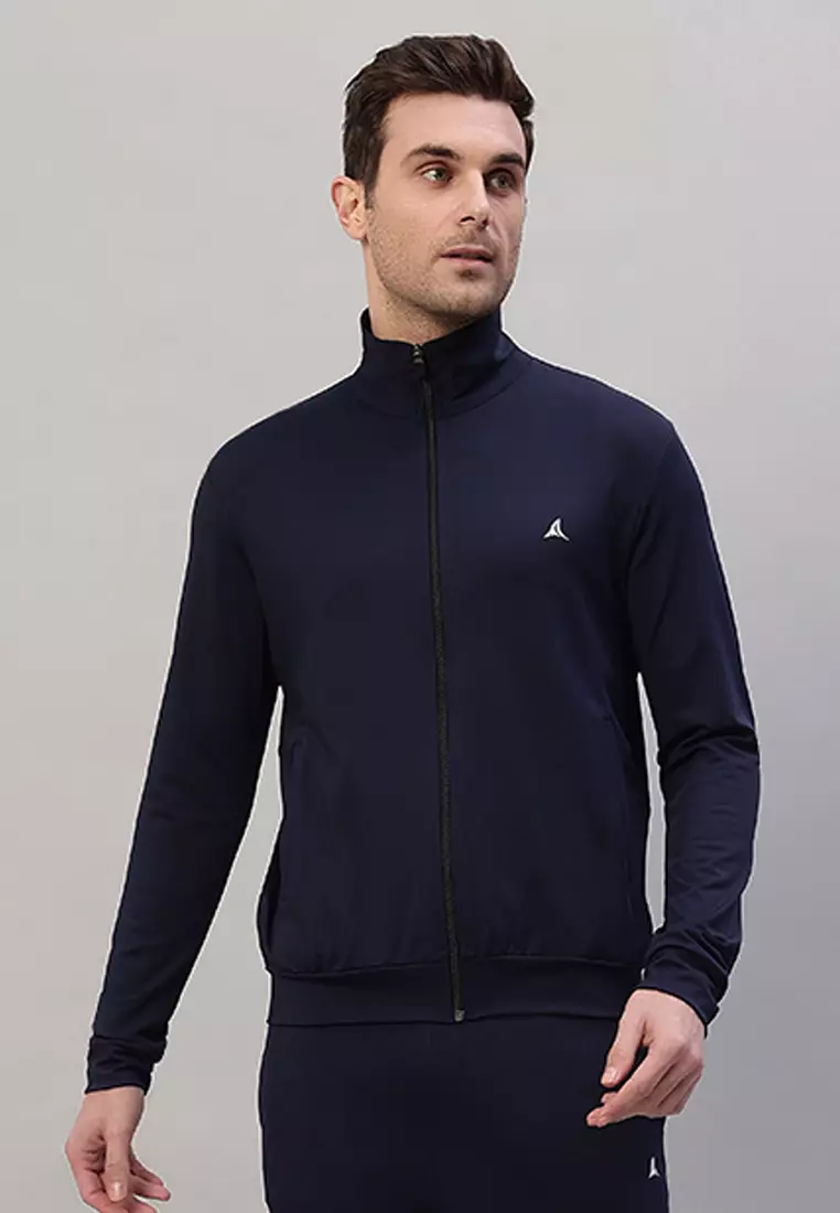 Men's Navy Training Track Jacket