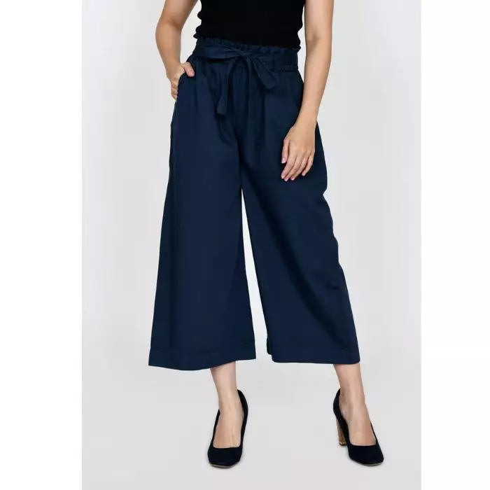 Mona Highwaist Pants [NAVY]