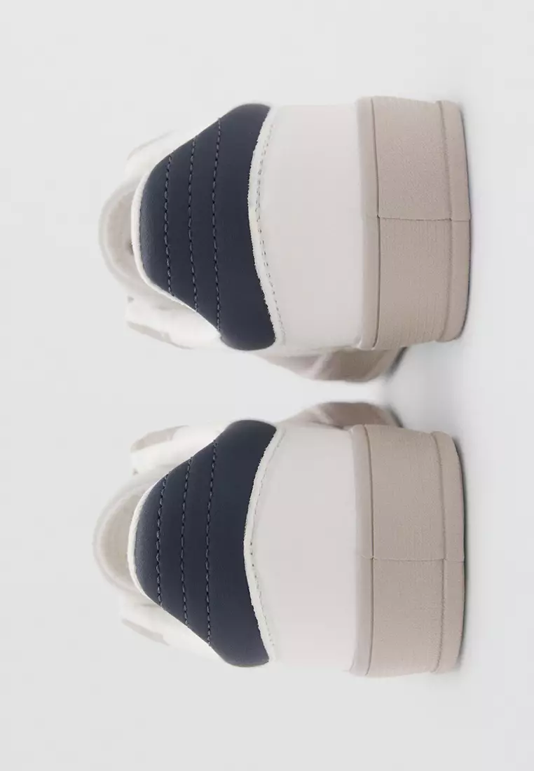 Leather Mixed Sneakers