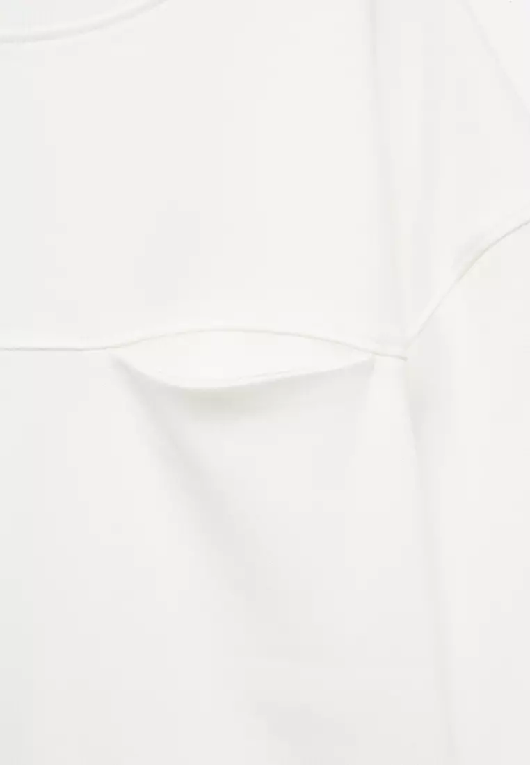 T-Shirt With Pocket And Seam Detail