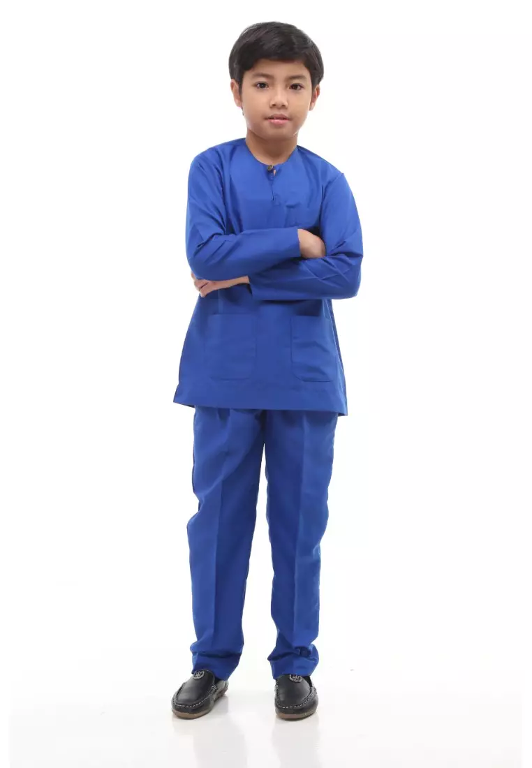 Baju Melayu Moden Teluk Belanga For Kids