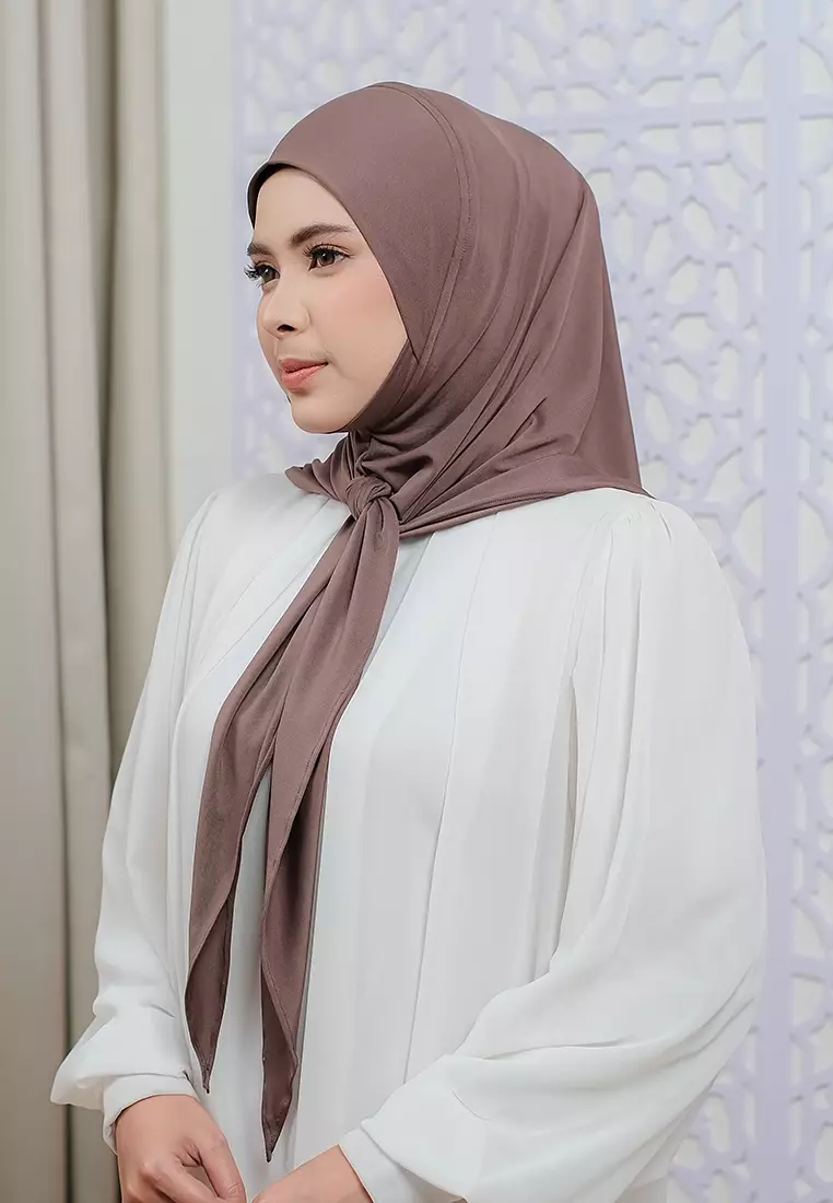 HIJAB INSTAN LUNA - CHOCO