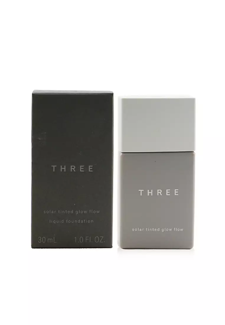 Discount on Three  shoes - SKU: Three - Solar Tinted Glow Flow Liquid Foundation Spf 50 - # 02 30ml/1oz