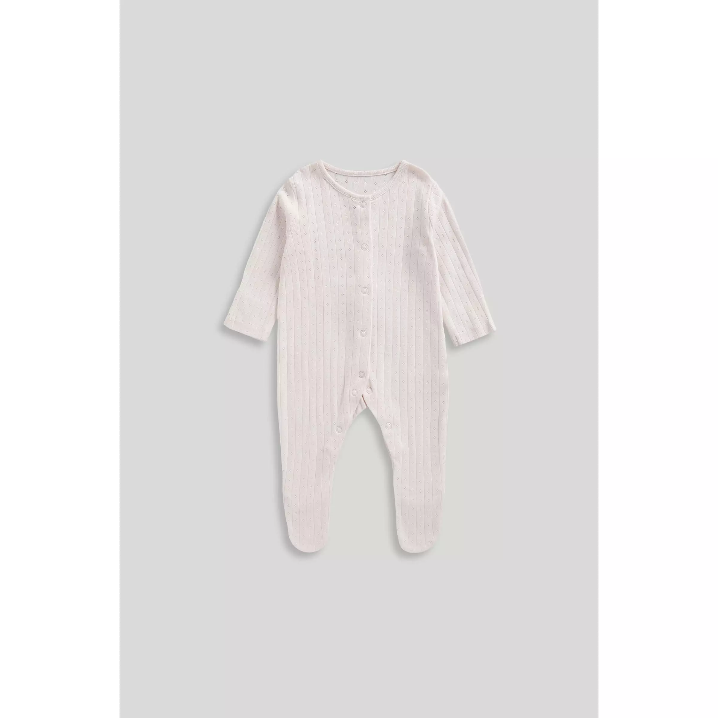 Mothercare Floral Sleepsuits - 3 Pack - Set Baju Tidur Bayi Perempuan (Multi)