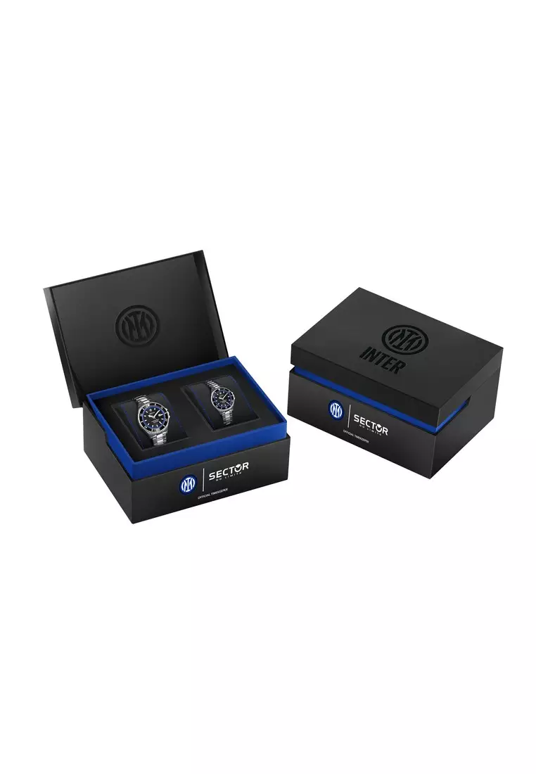 [For Lover] Sector Inter Collection 43mm Couple's Quartz Watches Set R3253161061