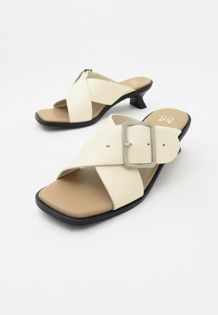 Slide On Heel Sandals