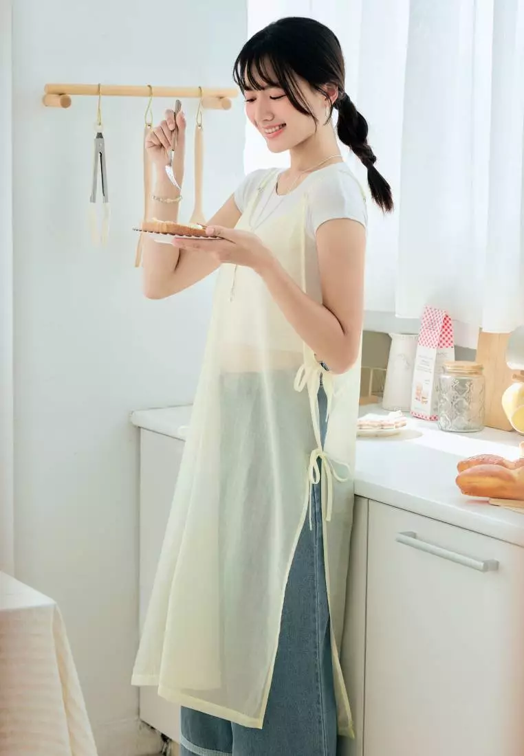 Airy Sheer TENCEL Side-Tie Layered Cami [AB20328]