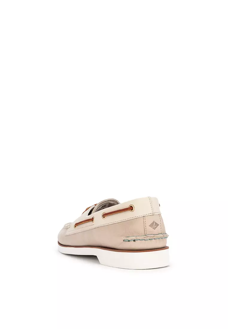 Men's Authentic Original™ 2-Eye Double Sole Boat Shoe Mixed Cream
