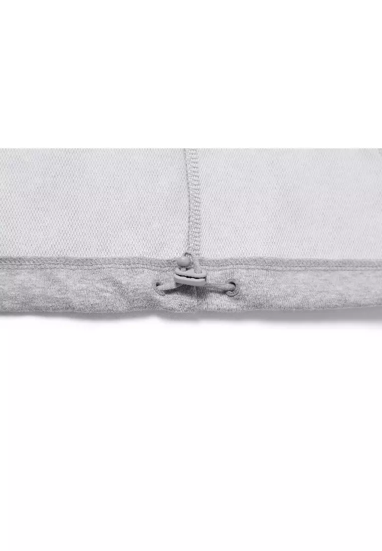 男女同款輕盈針織運動拉鍊外套