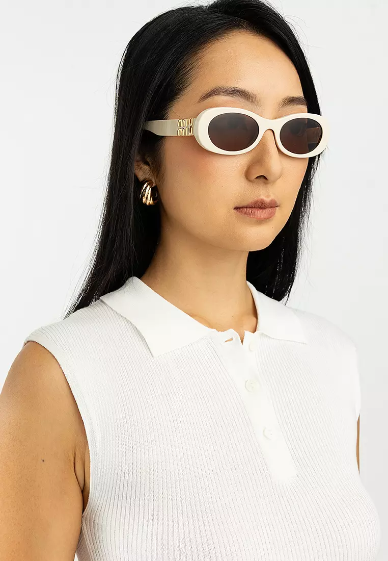 橢圓形太陽眼鏡