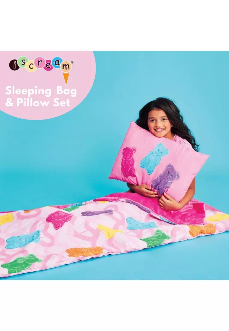 Buy Iscream Iscream Sleeping Bag & Pillow Set Beary Sweet 2024 Online