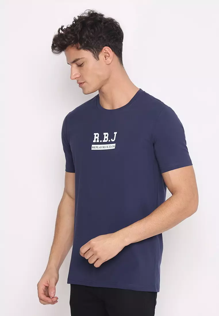 RBJ T-Shirt Cotton Spandex Pria 2562370021