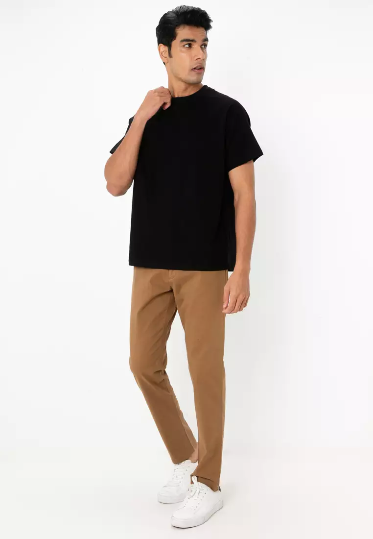 Premium Sateen Slim Chinos