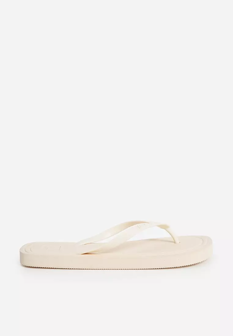 Slim fit flip flops sales