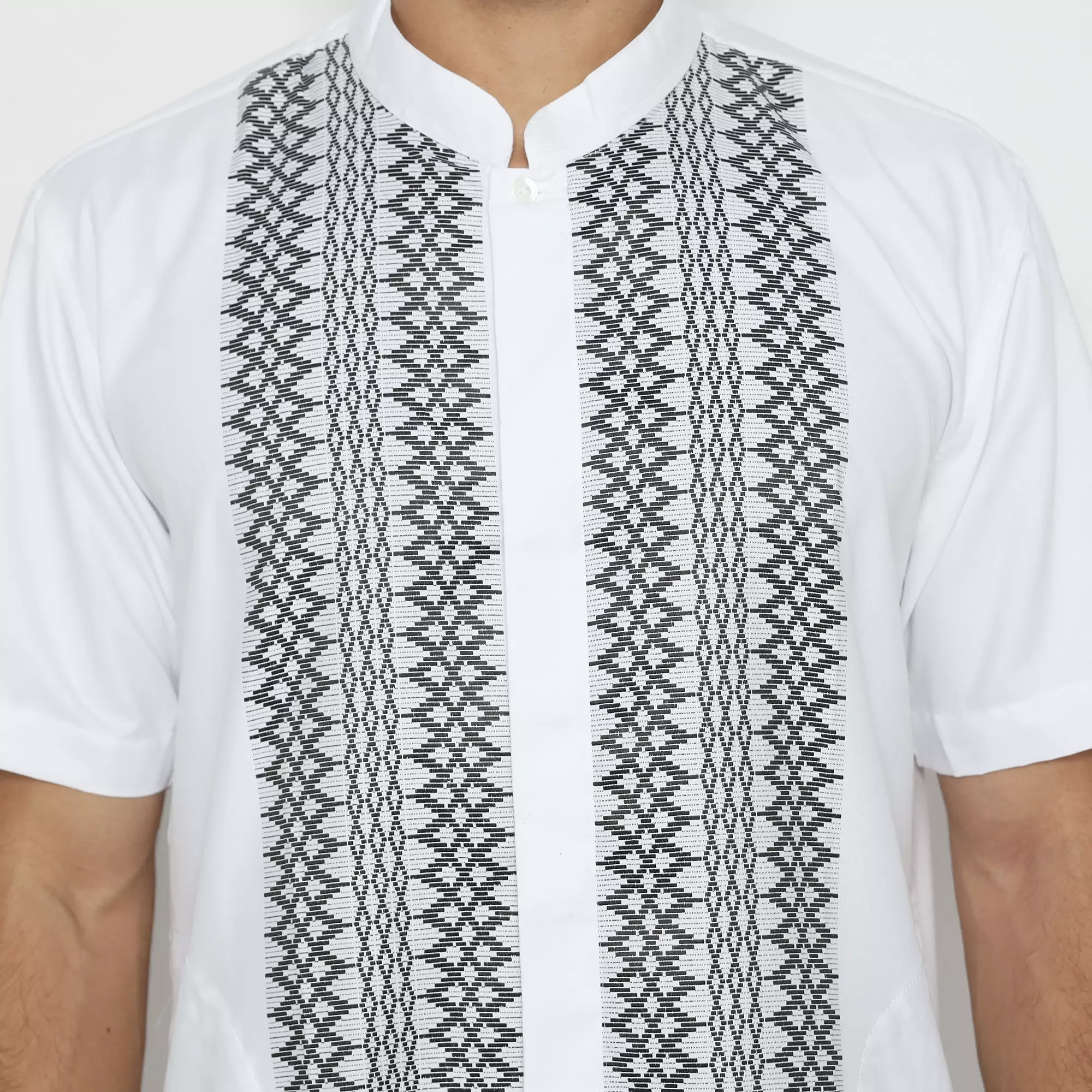 Platini Kemeja Koko Pria Lengan Pendek Katun 931234
