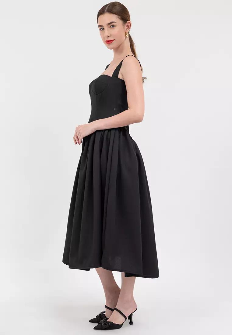 Pepper Bustier Midi Dress