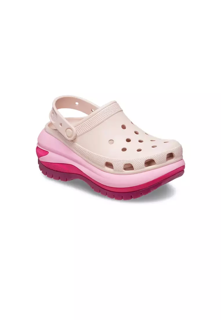 Discount on Crocs  shoes - SKU: Mega Crush Matte Clog in Quartz Multi