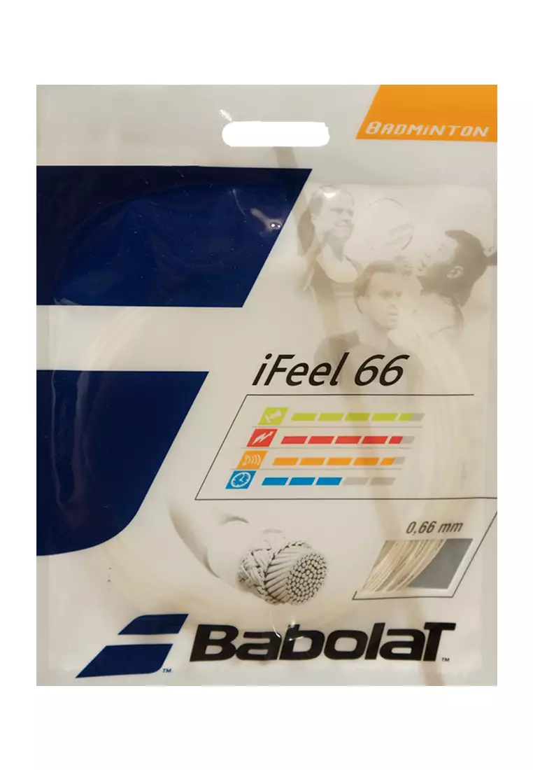 Buy Babolat Babolat Badminton String IFeel 0.66 White 2024