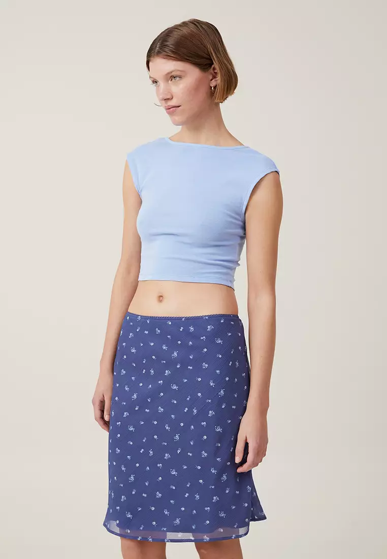 Floral midi skirt cheap cotton on