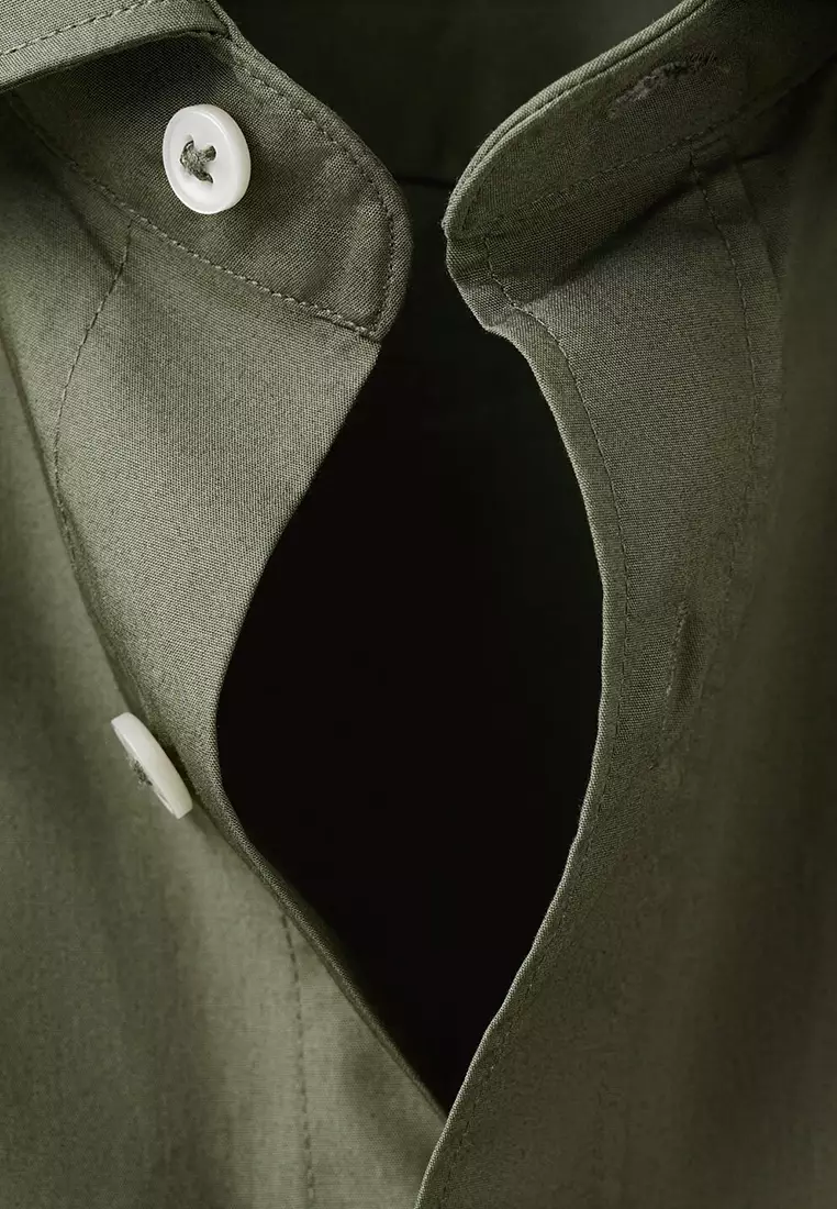 Regular-Fit 100% Cotton Shirt