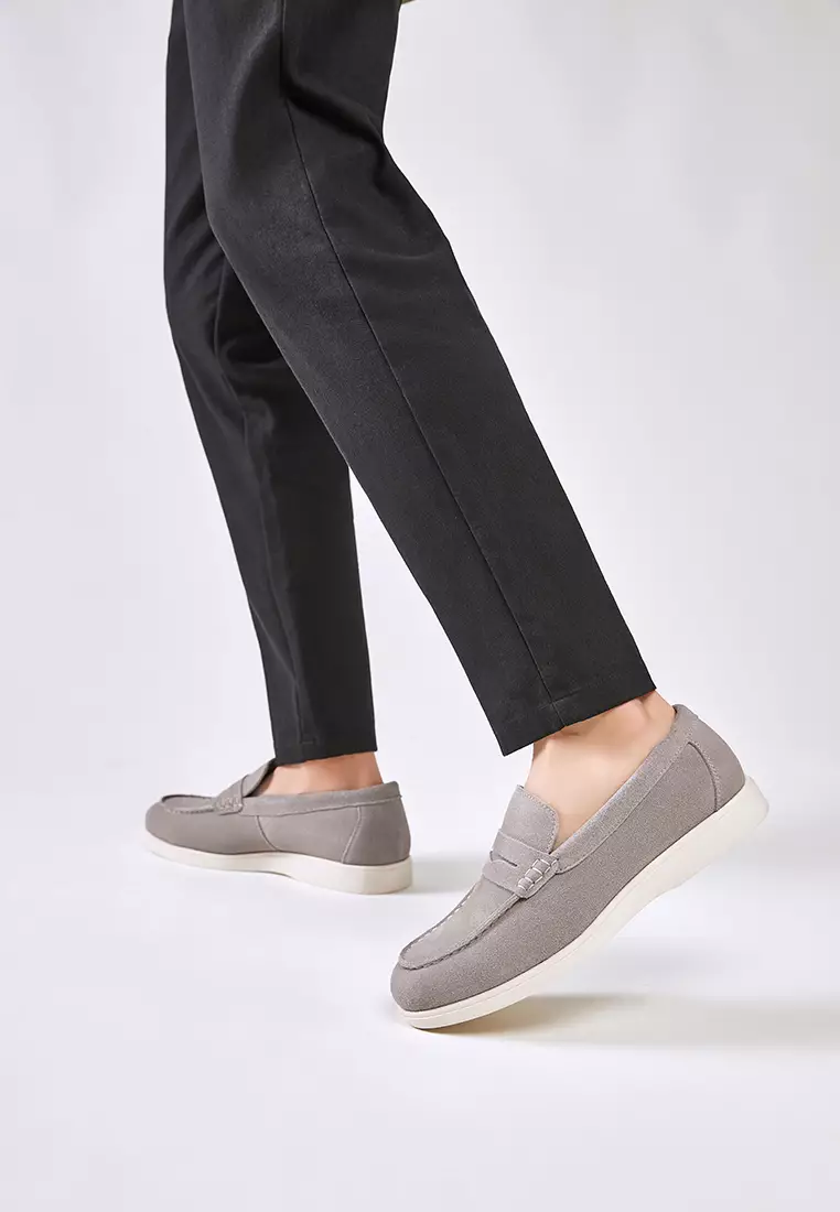 Cow Suede Penny Loafers KB8848-2