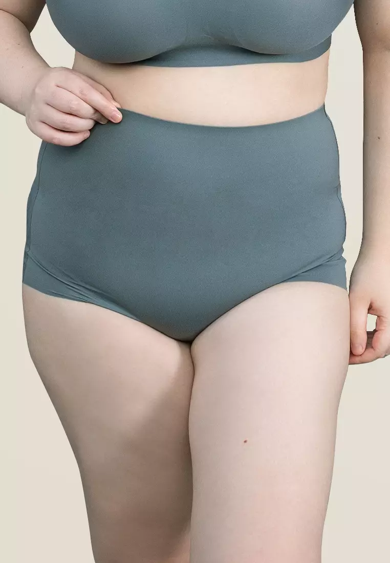 Next to Skin Ladies Women Seamless Heatpress Comfort Silk Soft High Rise Shaper Panty Clara-02 - 3in1 (Assorted)