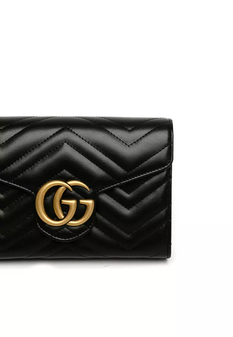 Buy Gucci Matelasse Chevron Leather Chain Bag crossbody Bag 2024