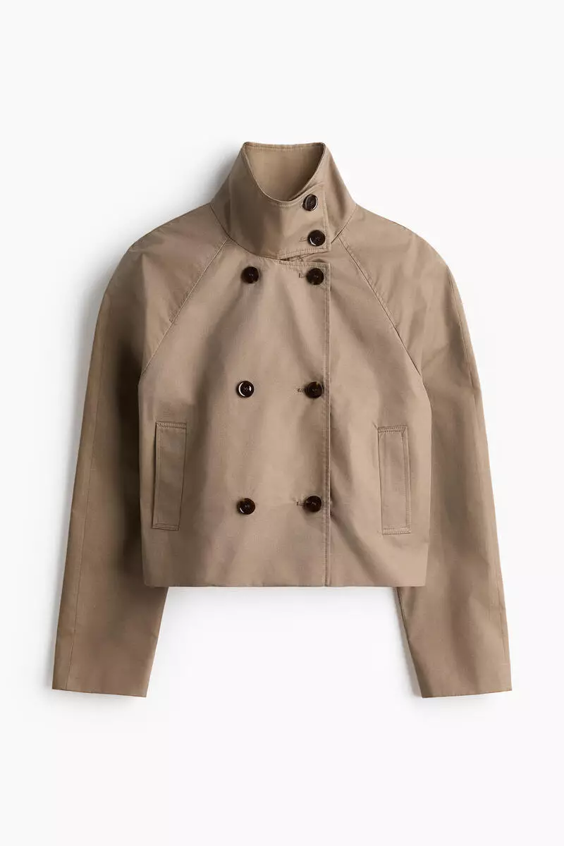 Buy H&M Short trench coat 2026 Online | ZALORA