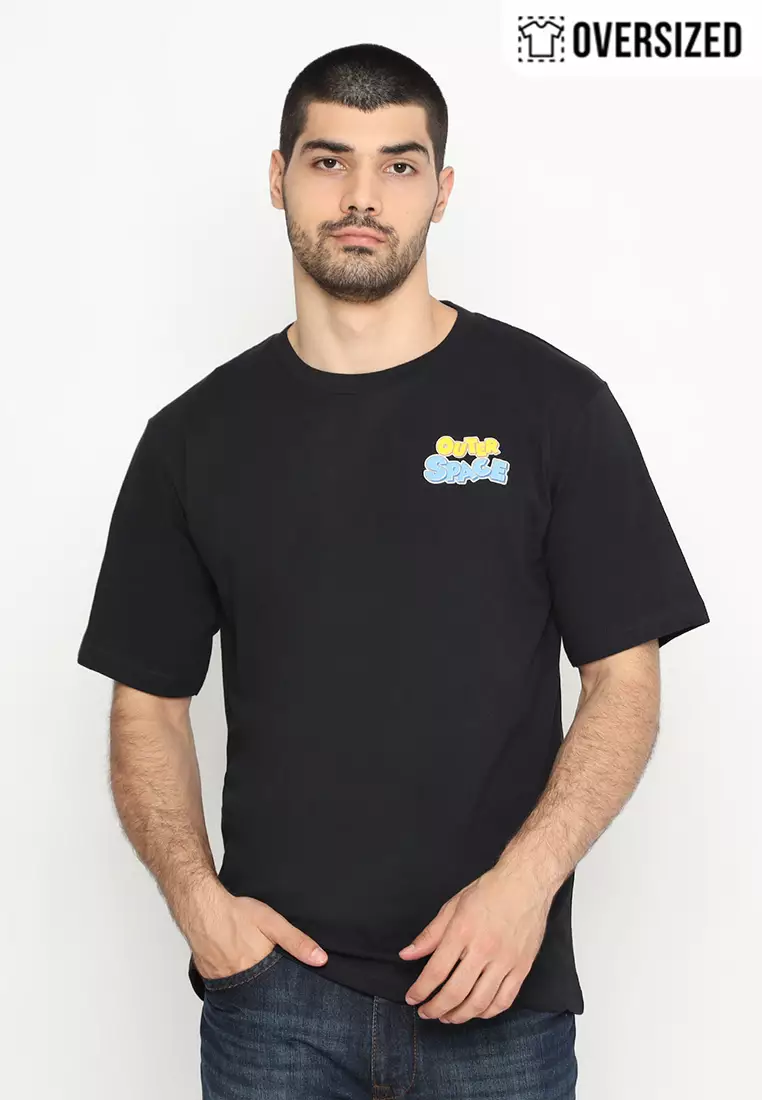 RBJ T-Shirt Cotton Combed Oversized Pria 2079350071