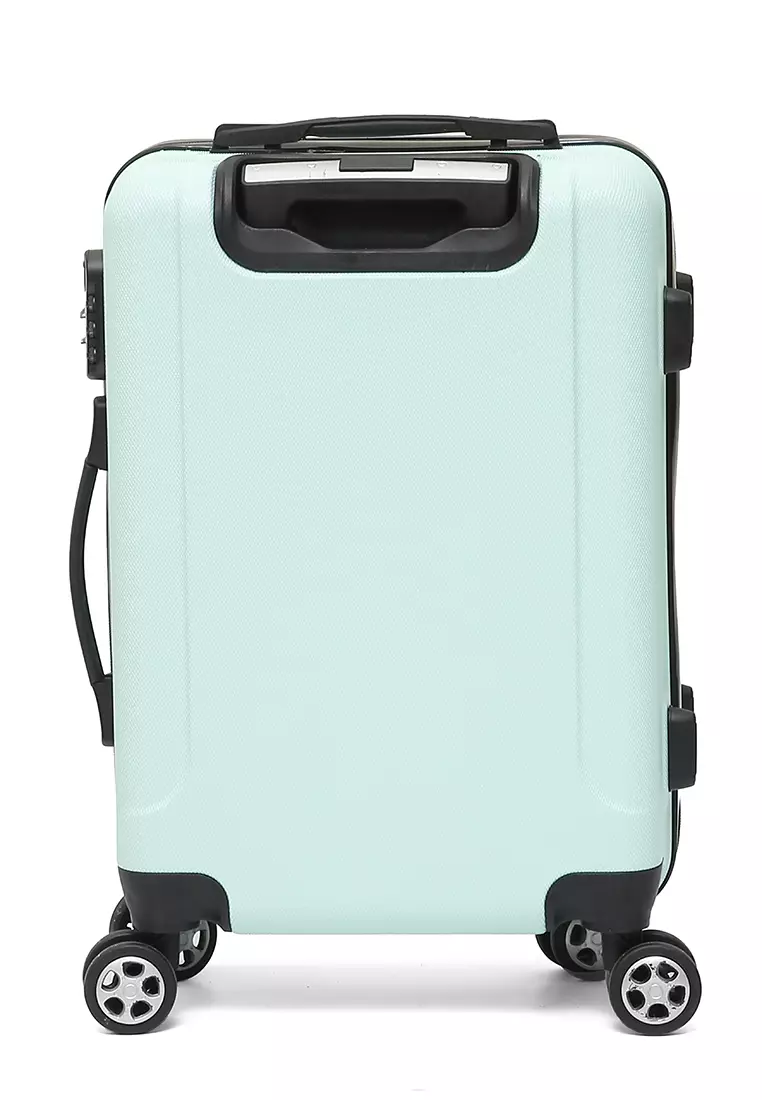 Carlton Tas Koper Hardcase Unisex Size 20Inch Suitcase Combination Lock Large Compartment Material ABS+PVC Coated ORIGINAL - Mint