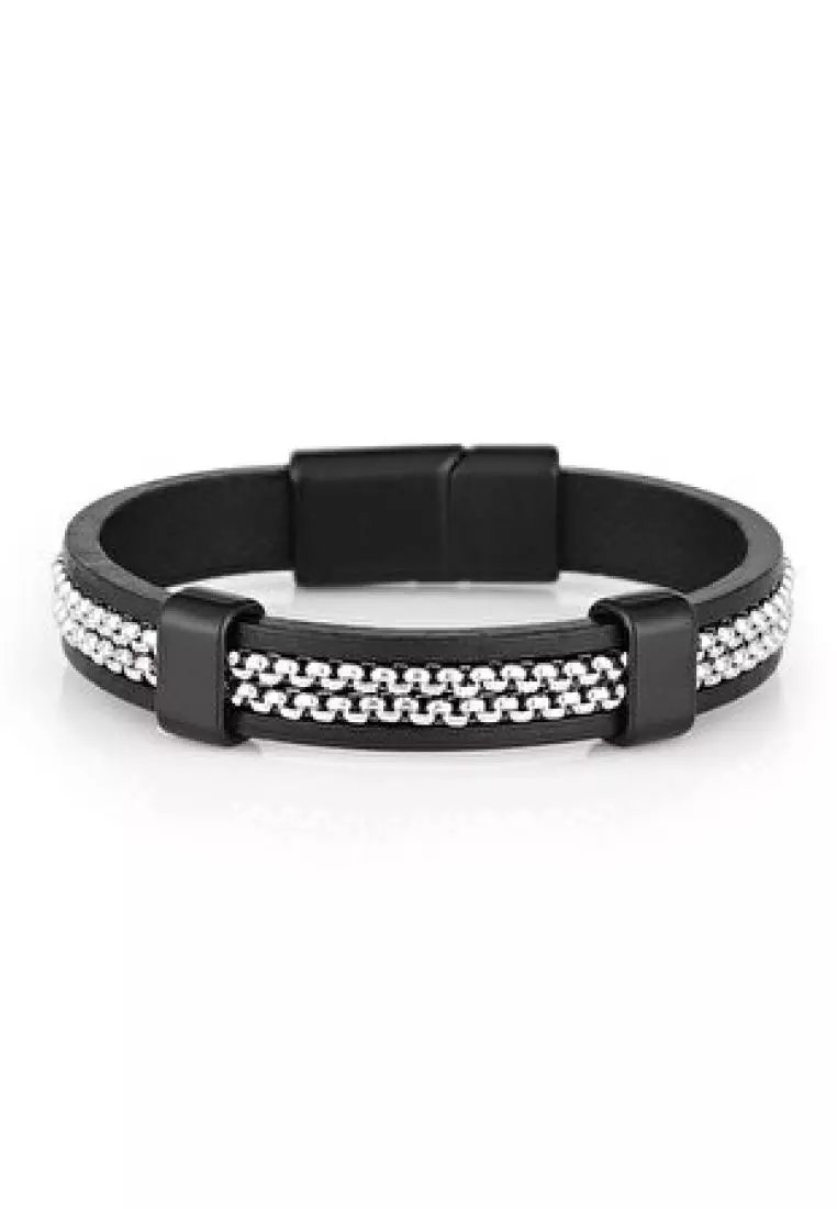 Buy PARIGI Parigi Men Black Bracelet 2024 Online ZALORA