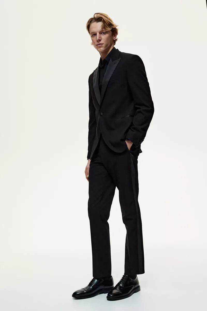 Slim Fit Single-breasted tuxedo jacket