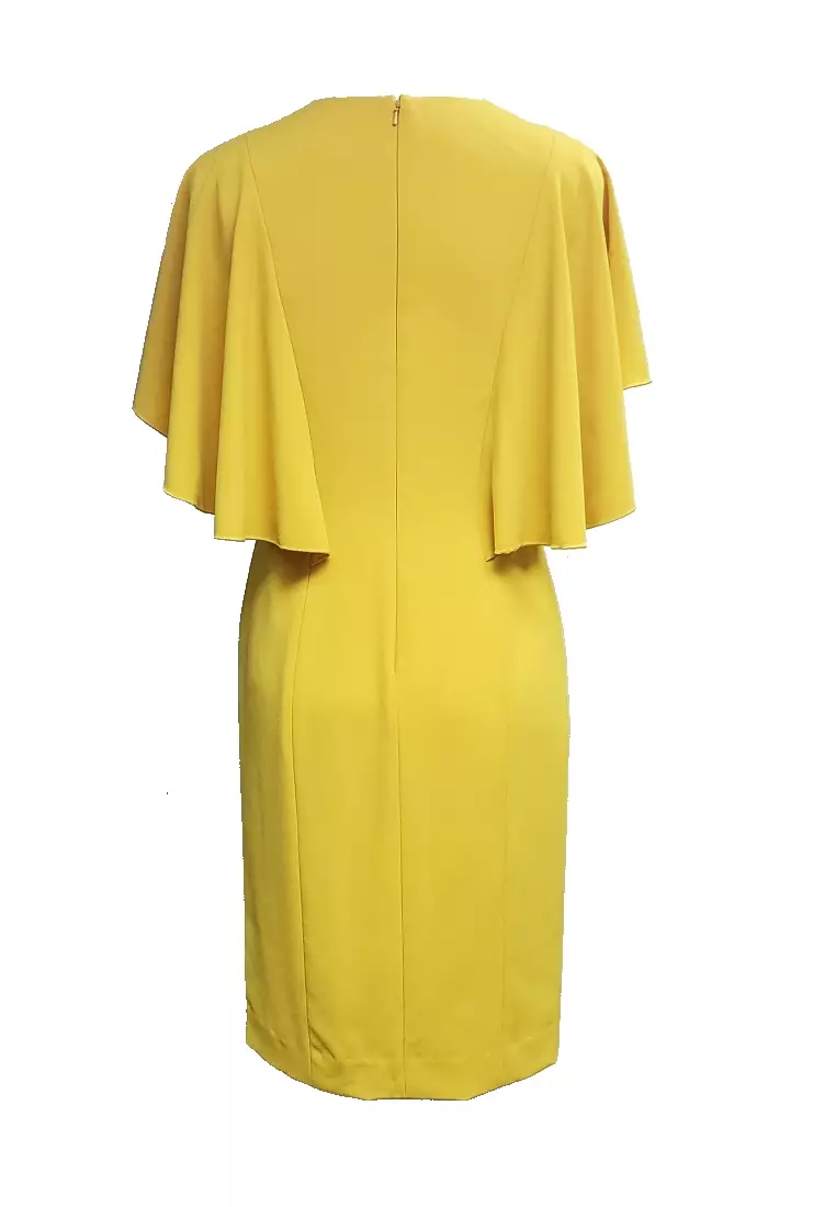 Feminine & Sexy Polyester Crepe Evening Gown