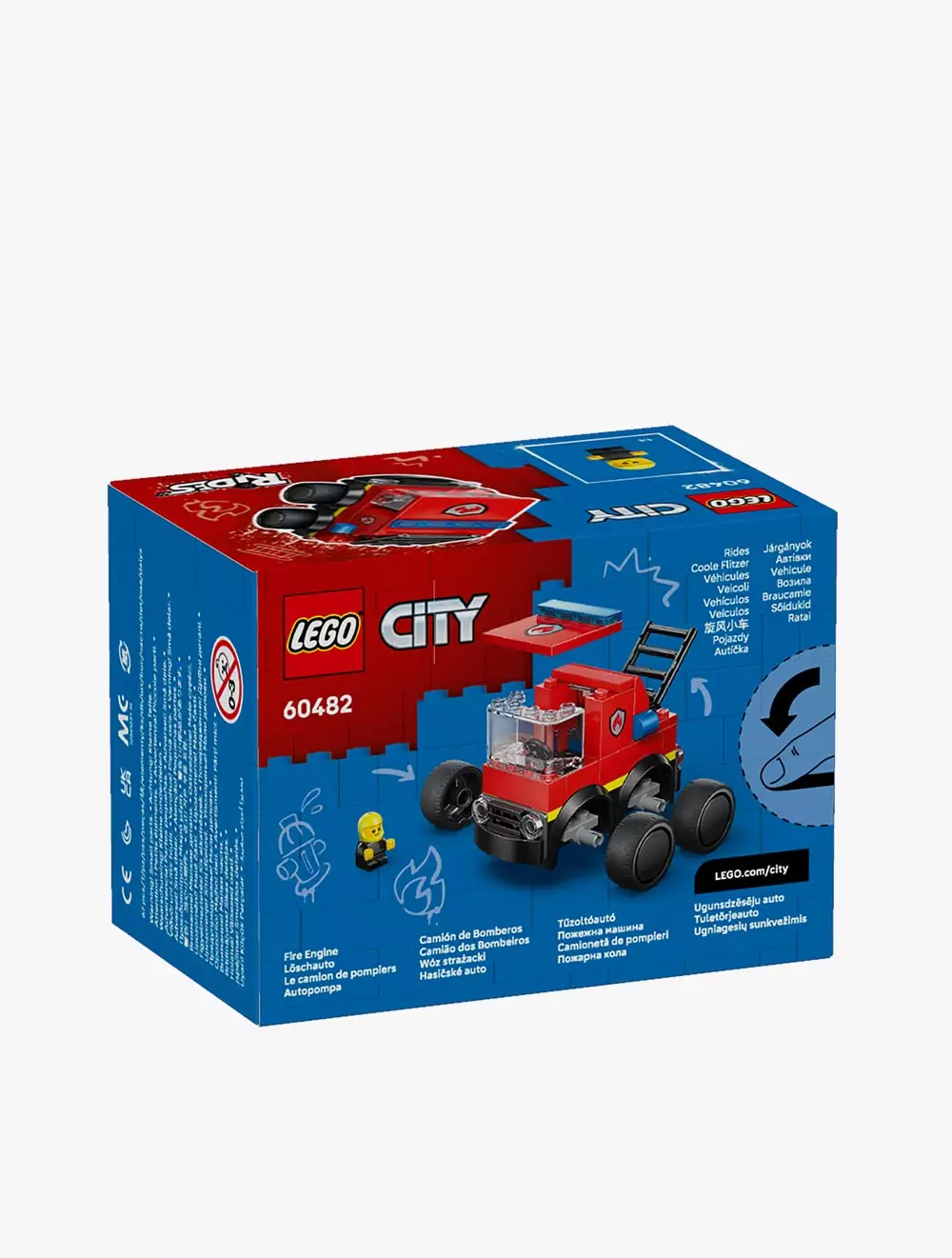LEGO® City Brick Rides Rides – Fire Truck - 60482