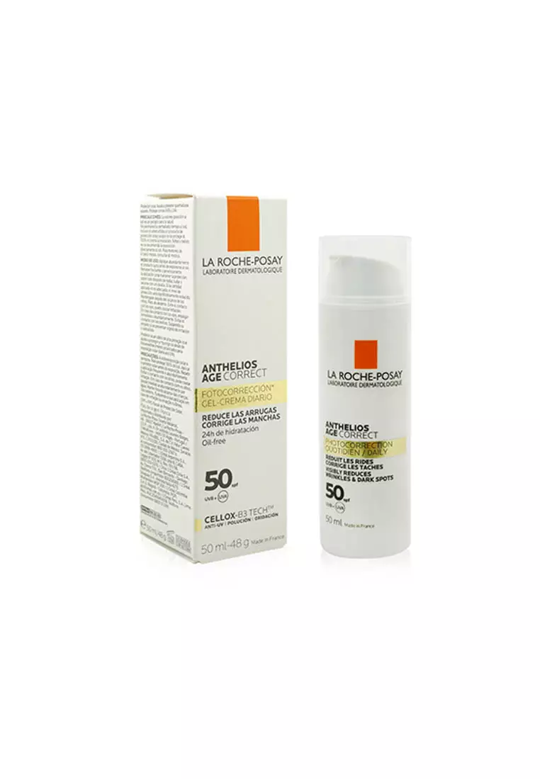 La Roche Posay - Anthelios Age Correct Daily Photocorrection - Visibly Reduces Wrinkles & Dark Spots Spf 50 50ml/1.7oz